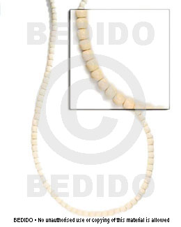 3-4mm bone beads - Bone Round Beads