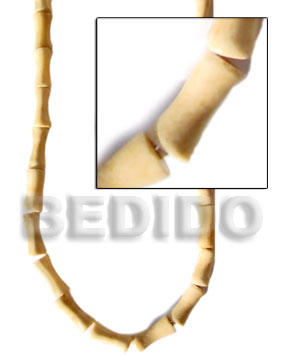 hand made Baluster natural bone 20mmx8mm Bone Twist Cone Beads