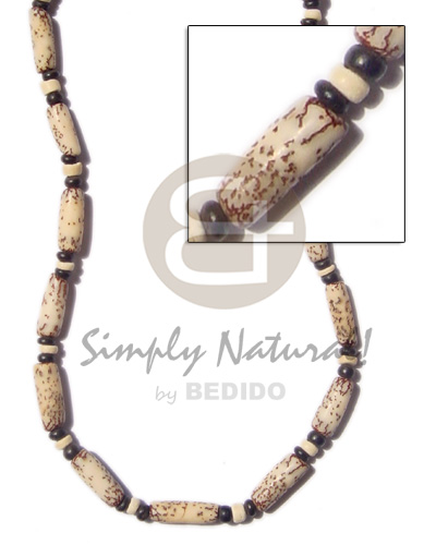 tiger saluwag / blk & white pukalet 4-5 - Choker Necklace