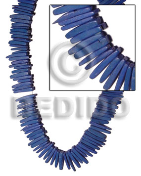 coco indian stick 2 inch / dark blue - Coco Beads