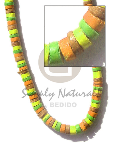 4-5mm coco heishe lifesaver combination Coco Necklace