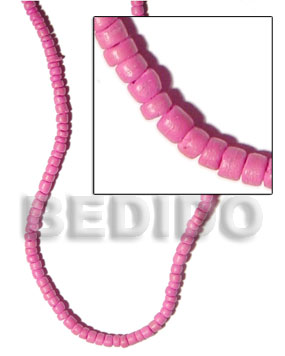 hand made 4-5 mm "baby pink"coco pokalet Coco Pokalet Beads
