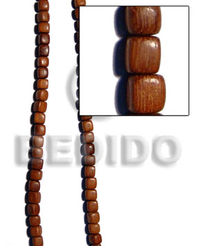 Bayong dice 10mm Dice & Sided Wood Beads