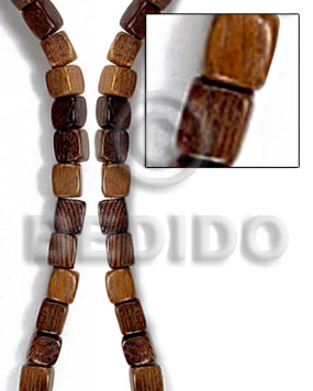 robles dice 6x6mm - Dice & Sided Wood Beads