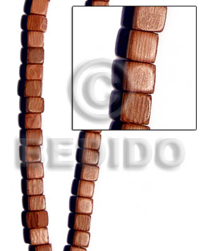 Bayong dice 15mmx15mm Dice & Sided Wood Beads