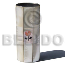 inlaid troca lighter case  rose design/metal casing - Gifts & Home Table Decor Set