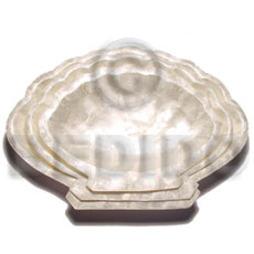 Capiz shell design rounded out Gifts & Home Table Decor Set