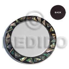 Stainless metal coaster inlaid Gifts & Home Table Decor Set