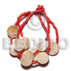 3 rows glass beads w Glass Beads Bracelets