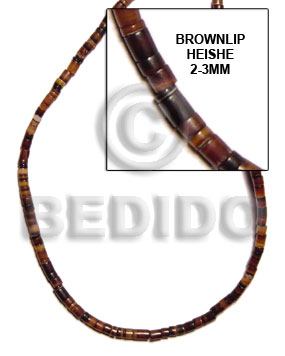 4-5mm heishe black pin Heishe Shell Beads