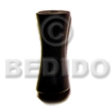 Curved horn cylinder 20mm Horn Pendant Bone Pendants