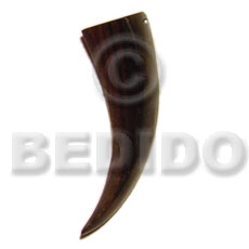 horn fang 35mm - Horn Pendant Bone Pendants
