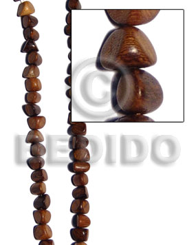 bayong double sided bill 10mmx15mm - Nuggets Wood Beads