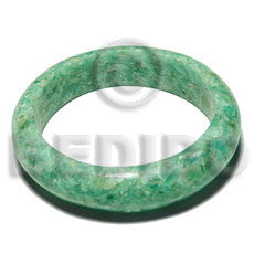 h=20mm thickness=12mm inner diameter=65mm bangle / philippine jade / resin - Resin Bangles