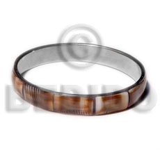 Laminated shell in 1 2 inch Shell Bangles