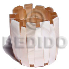 Elastic kabibe shell bangle Shell Bangles