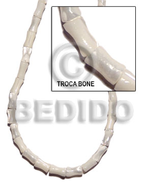 hand made Troca bone design Shell Beads