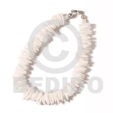 white rose - Shell Bracelets
