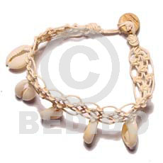 Sigay macramie Shell Bracelets