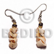 Dangling everlasting luhuanus Shell Earrings