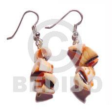 Dangling everlasting luhuanus Shell Earrings