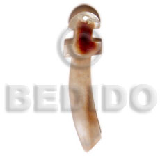 40mmx15mm scord hammershell  skin - Shell Pendant