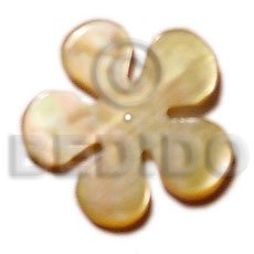 Mop flower 15mm Shell Pendants