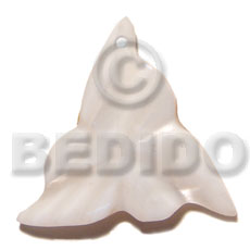 45mm kabibe shell ninja star Shell Pendants