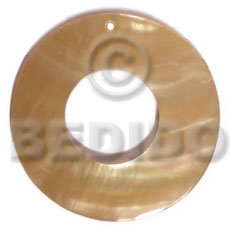40mm MOP ring  18mm center hole - Simple Cuts Pendants