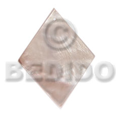 40mmx29mm hammershell diamond Simple Cuts Pendants