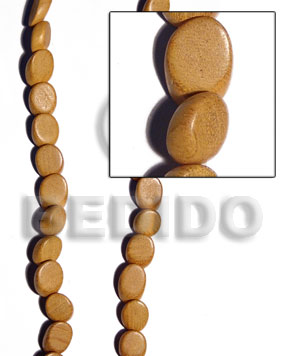 nangka slidecut 8mmx15mmx22mm - Slide Cut Wood Beads