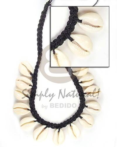 sigay with macramie necklace - Surfer Necklace