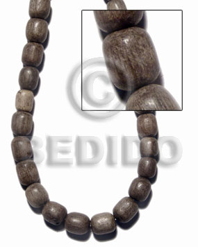 "greywood" wood oval 10x12mm Teardrop & Oval Wood Beads