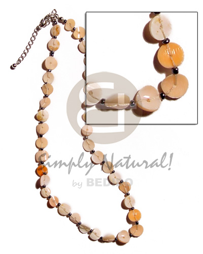 Floating melo heishe Teens Necklace