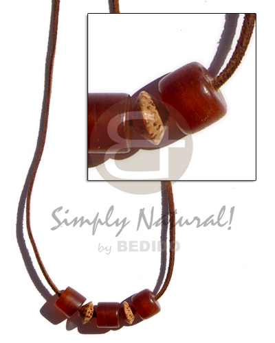 hand made Leather thong 3 pcs. Teens Necklace