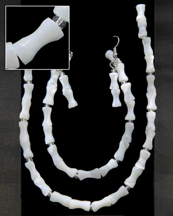 bone design troca - Troca Set Jewelry