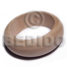 Wholesale Raw Natural Wooden Blank Bangle Casing Only  Ht= 25Mm / Outer Diameter = 70Mm Inner Diameter / 10Mm Thickness - Unfinished Plain Wooden Bangles