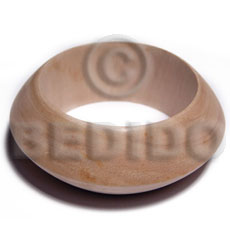 Wholesale Raw Natural Wooden Blank Bangle Casing Only Ht= 32Mm / 70Mm Inner Diameter / 17Mm - Unfinished Plain Wooden Bangles