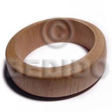 Wholesale Raw Natural Wooden Blank Bangle Casing Only Ht= 27Mm / 70Mm Inner Diameter / 10Mm Thickness - Unfinished Plain Wooden Bangles
