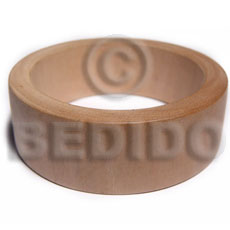 Wholesale Raw Natural Wooden Blank Bangle Casing Only H=25Mm Thickness=12Mm Diameter=70Mm - Unfinished Plain Wooden Bangles