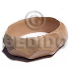 Wholesale Raw Natural Wooden Blank Bangle Casing Only Ht= 25Mm / 65Mm Inner Diameter / 12Mm Thickness - Unfinished Plain Wooden Bangles