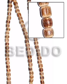 sig-id wood tube 4-5 mm x 5 mm - Wood Beads