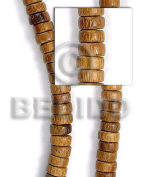 madre de cacaw pokalet  5x10mm - Wood Beads