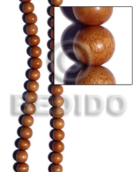 bayong round wood beads 18mm - Wood Beads