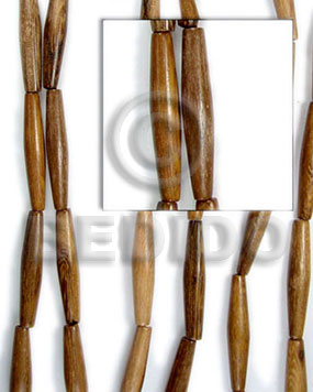 hand made Robles football stick 6x25 Wood Beads