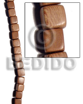 dice rosewood 12mmx12mm - Wood Beads