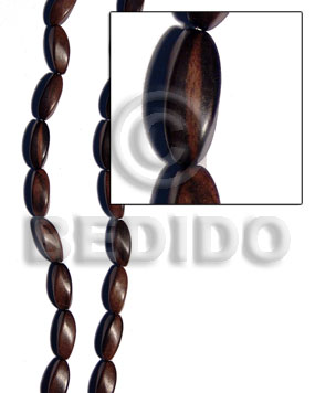 camagong tiger twist 23mmx8mm - Wood Beads