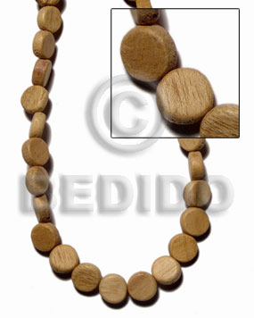 "robles" pokalet 4x10mm / 75pcs. per 16 in. str. - Wood Beads