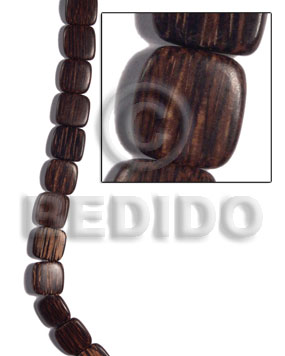 25mmx25mmx5mm patikan face to face Wood Beads
