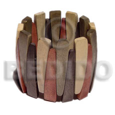 Elastic natural wood bangle Wooden Bangles